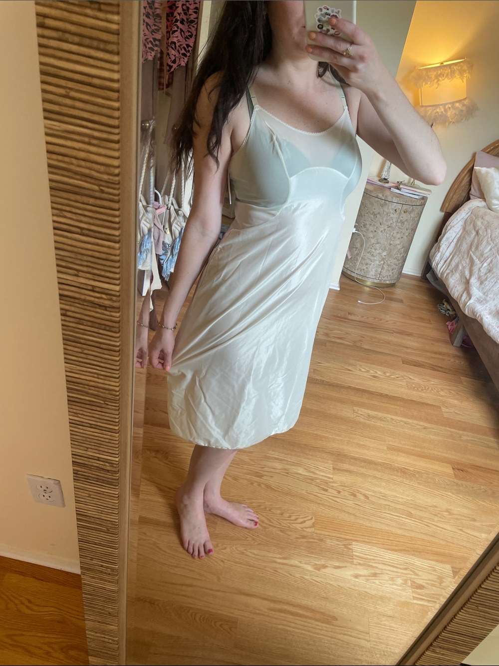 VINTAGE COQUETTE SLIP DRESS